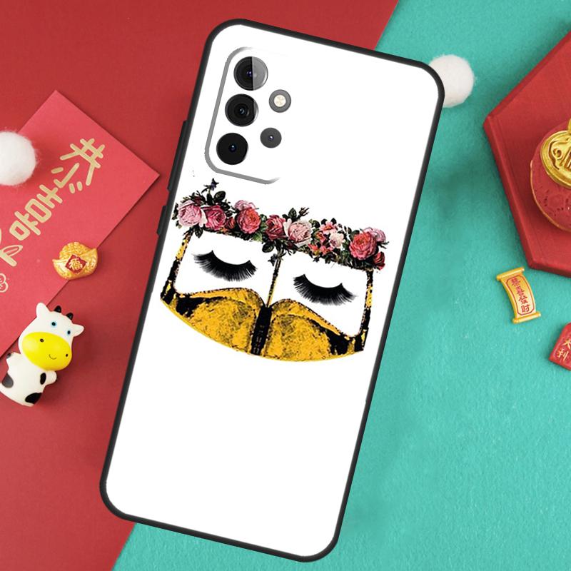 Muslim Islamic Arabic Hijab Girl Case For Samsung Galaxy A56 A36 A26 A16 A06 A13 A33 A53 A15 A35 A55 A34 A54 A12 A32 A52 A17
