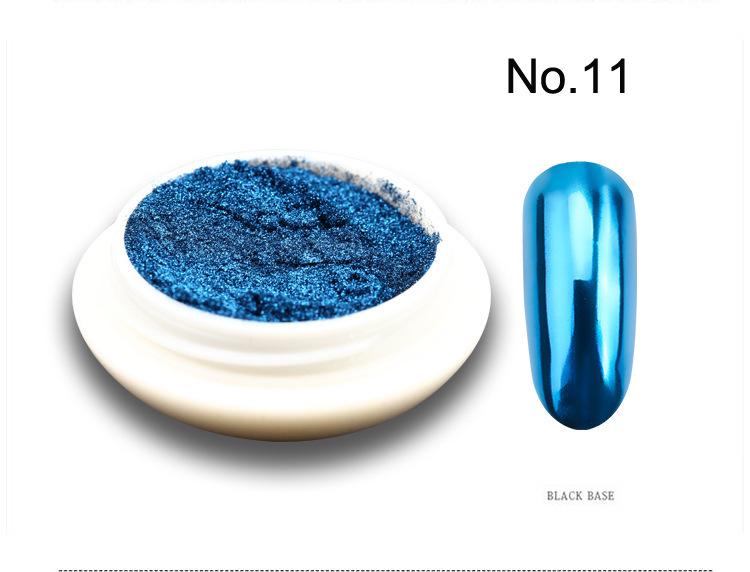 Multicolor 19 Colors Mirror Powder Hot-Selling Rice Drum Bottle Titanium Gold Nail Art DIY Essential for Nail Salons
