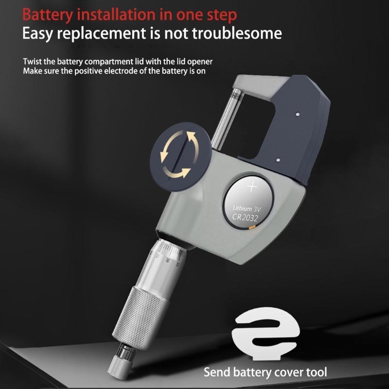 External Micrometer,0-25-50-75-100mm External Micrometer Outside Micrometer Micro Meter Mechanical Micrometers