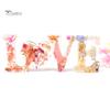 Puntos Home Silicone DIY Family Love Epoxy Resin Casting Mould Ornament Making Mold