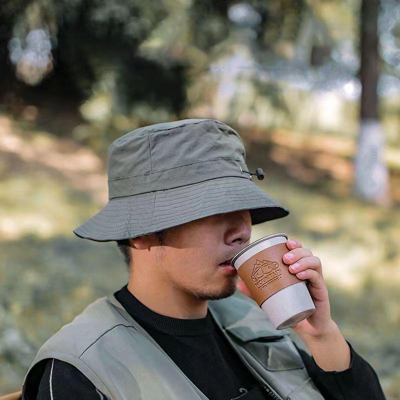 Waterproof Fisherman Hat Women Foldable Summer Sun Anti-Uv Protection Camping Hiking Mountaineering Caps Men'S Outdoor Hat