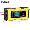 12V 6A Car & Motorcycle Battery Charger for 14.6V Lithium Iron Phosphate Batteries