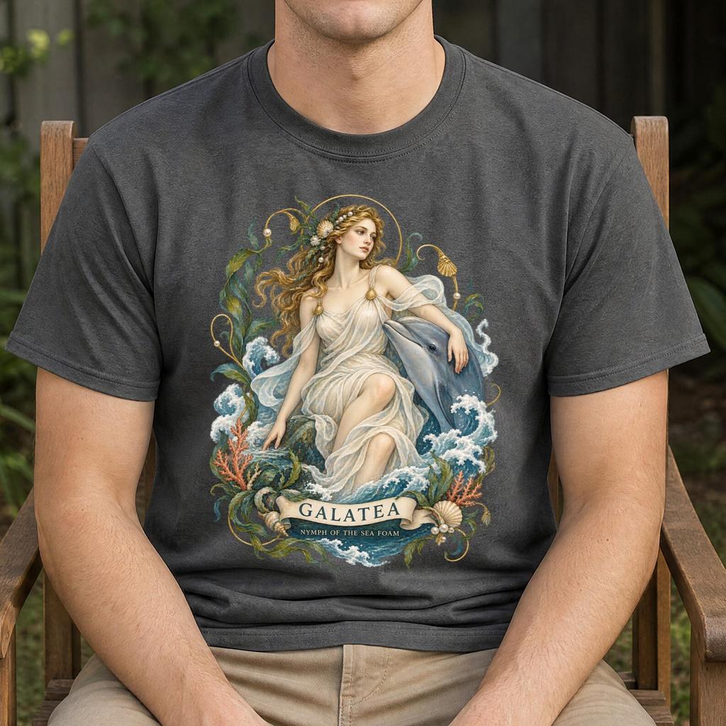 Tarot Galatea Shirt - Front or Back Print - Mythology Gift