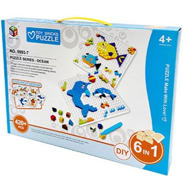 

Brix puzzle deluxe sea, 1, Korea Best Toddler Puzzle