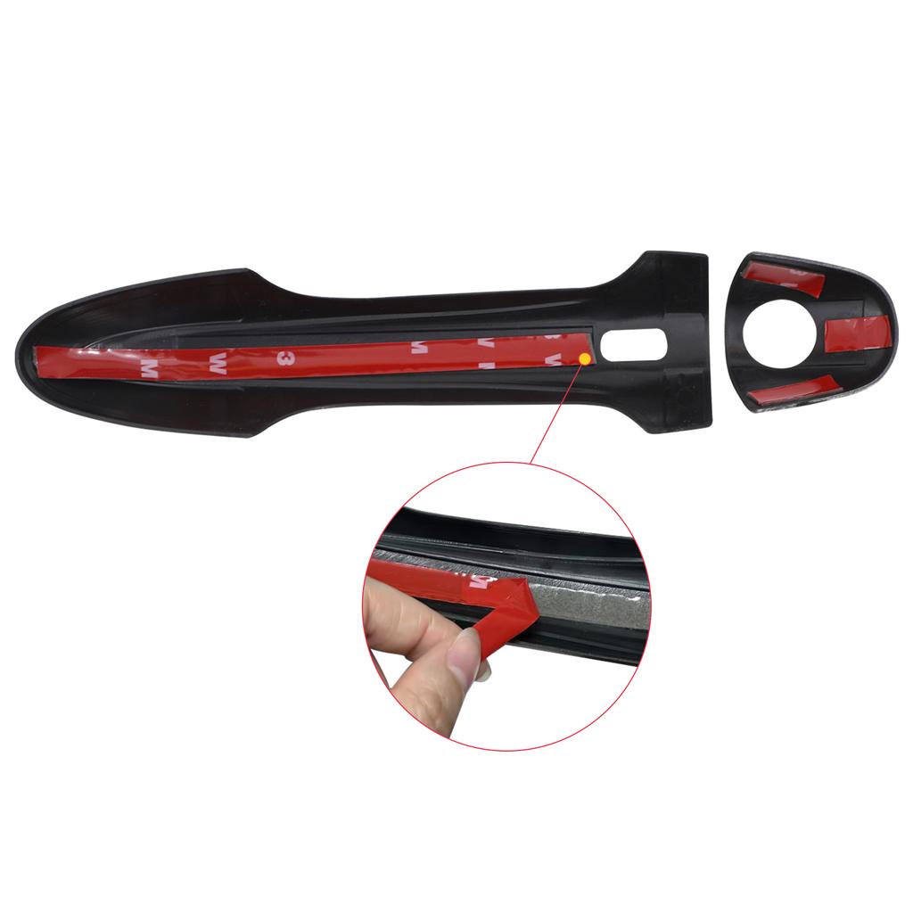 Matt Black Door Handle Cover Catch Trim Guard For Toyota Hilux Revo 2025 2025 2025 2025 Double Cabin Accessories