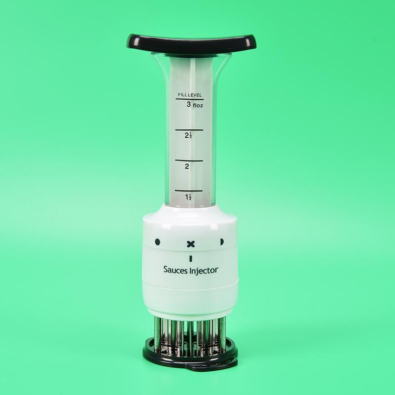 

Игла для размягчения мяса из нержавеющей стали и инжектор для мяса Маринад Ароматизатор Кухня 9.6*7.7*23.5 cm