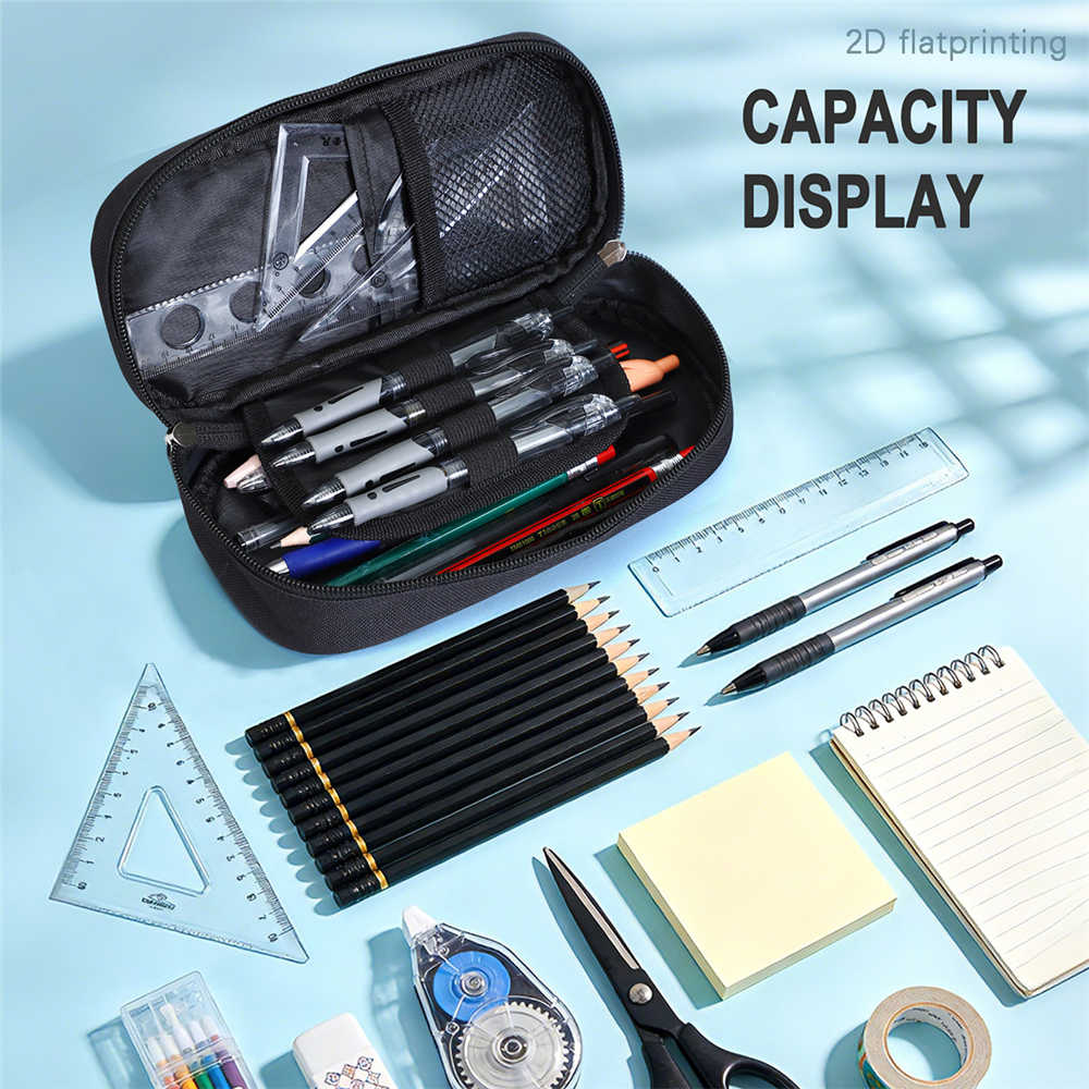 Fortnite Cartoon Lightweight Multi-Function Pencil Pouch, Unisex Kids Aged 6-14 Light Portable Student Stationery Storage Case