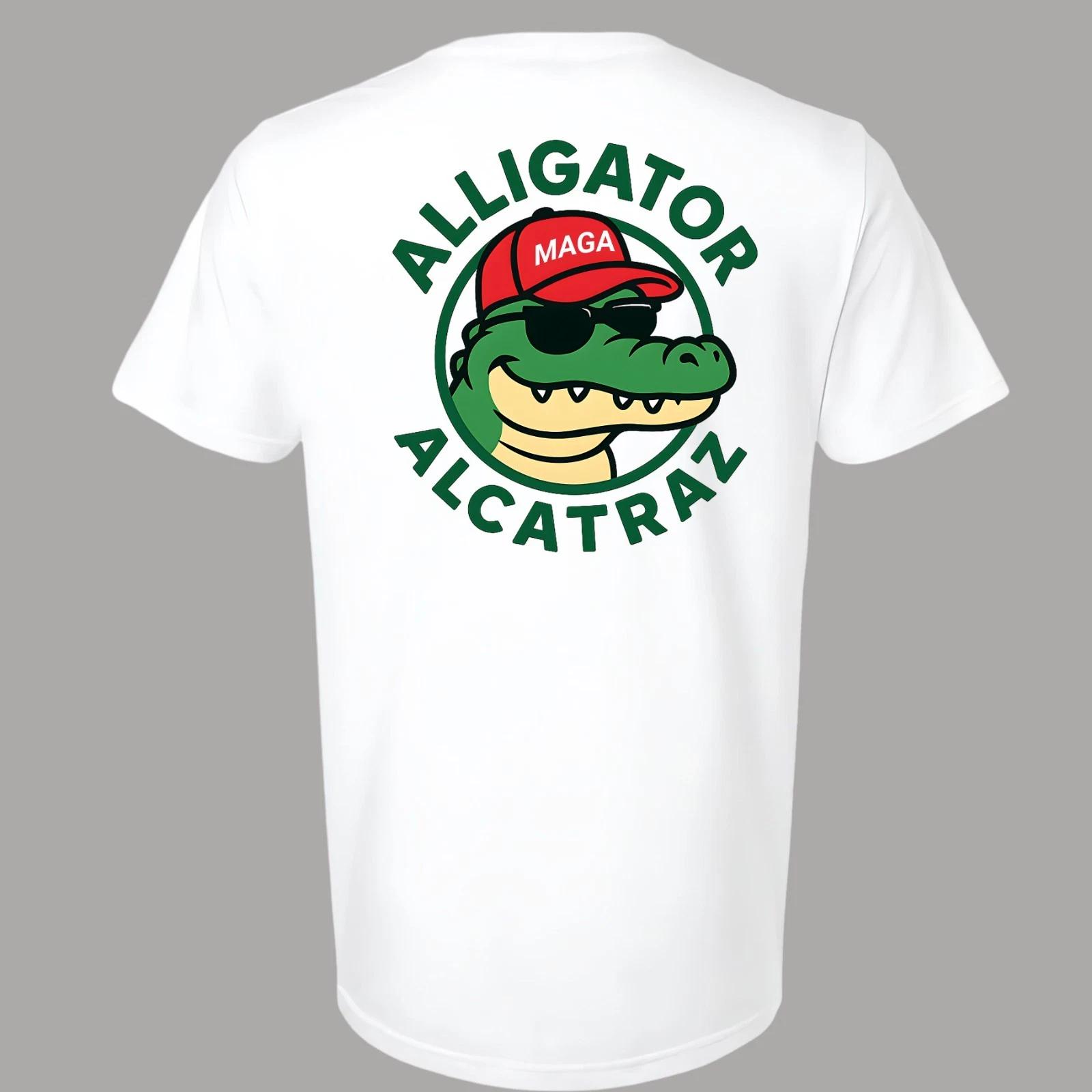 Alligator Alcatraz Gator T-shirt Political Republican Party M