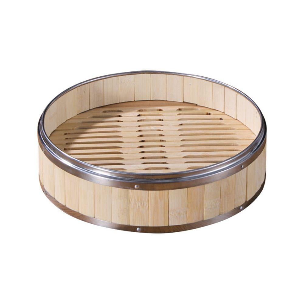 Stainless Steel Bamboo basket Bamboo Snack Basket New Chinese Food Tools