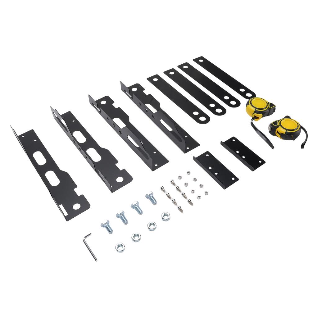 Wheel Alignment Tool Plate with Connection Sheet 2pcs 5m Measuring Tapes Heavy Duty Toe Alignment Tool for Cars SUV