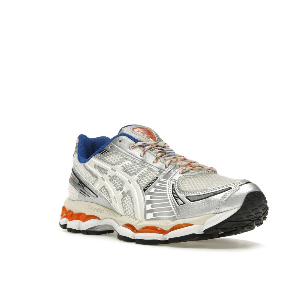 Asics Ronnie Fieg X Gel Kayano 12.1 Cream Blue Orange Unisex Sneakers 1203A555-101