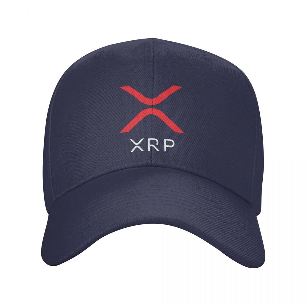 Classic Ripple XRP Ripple Red Baseball Cap Unisex Women Custom Adjustable Adult Bitcoin Dad Hat Hip Hop Snapback Hats Trucker Caps