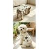 Double-Sided Fleece Puppy Jacket | Warm Vest for Pets & Cats | Heart Pattern Dog Clothes | Button-Back Open Vest for Maltese