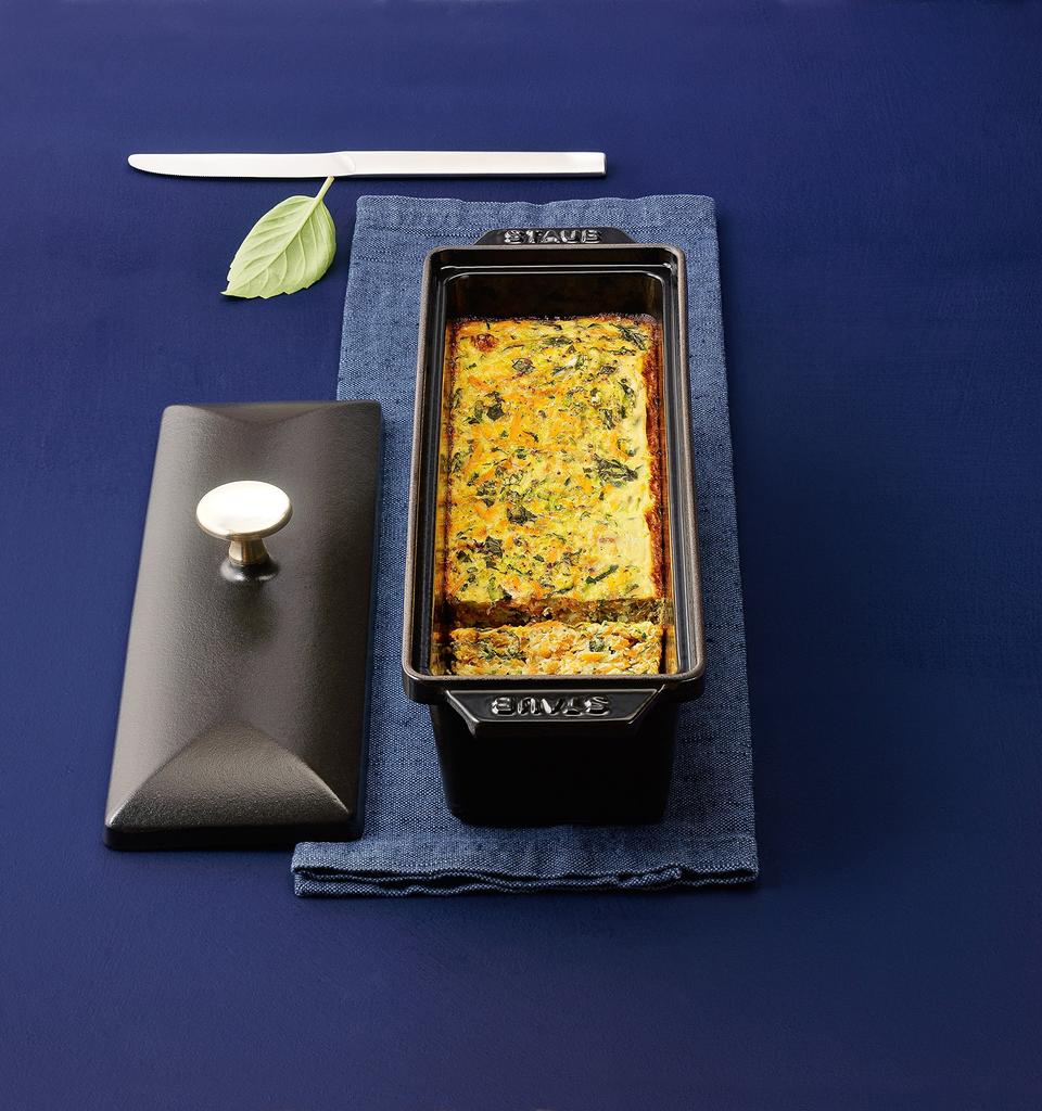 STAUB Terrine 30 X 11 Cm Japanese Speciality Pot, Black, (Authorized Retailer) 40509-575