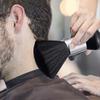 Hair Cutting Cleaning Duster, Neck Duster Brush for Hair Salon Barber, Black, Irisfr
