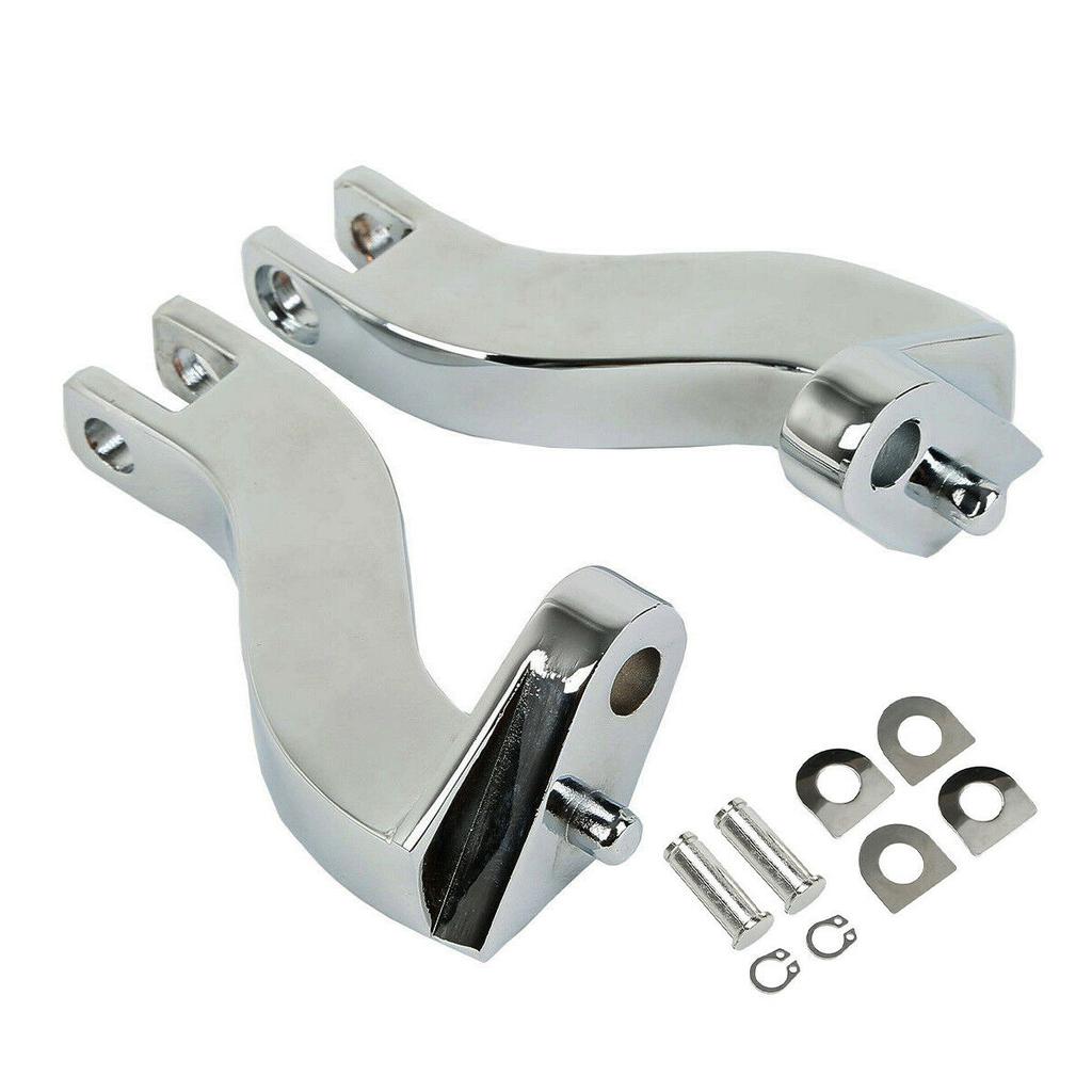 Motorcycle Passenger Rear Foot Peg Mounting Kits For Harley Touring CVO Street Electra Glide Road King FLHT 1993-2020