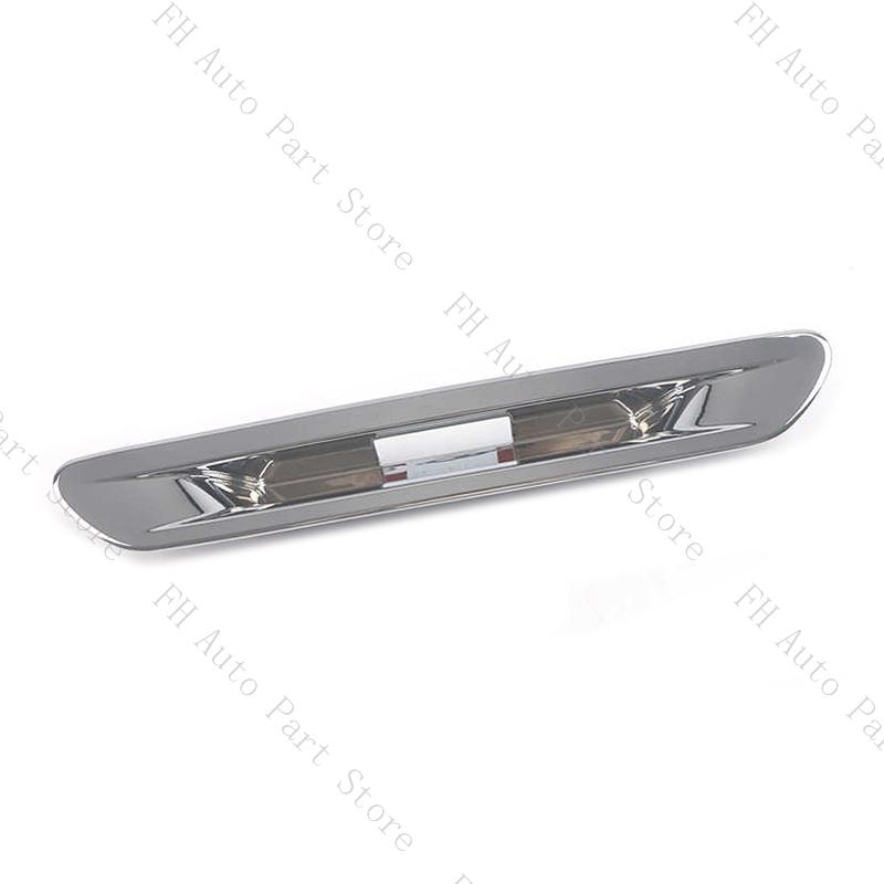 For Kia Carnival Rear Trunk Tailgate Chrome Handle Bowl Catch Cover Molding Trim Sticker