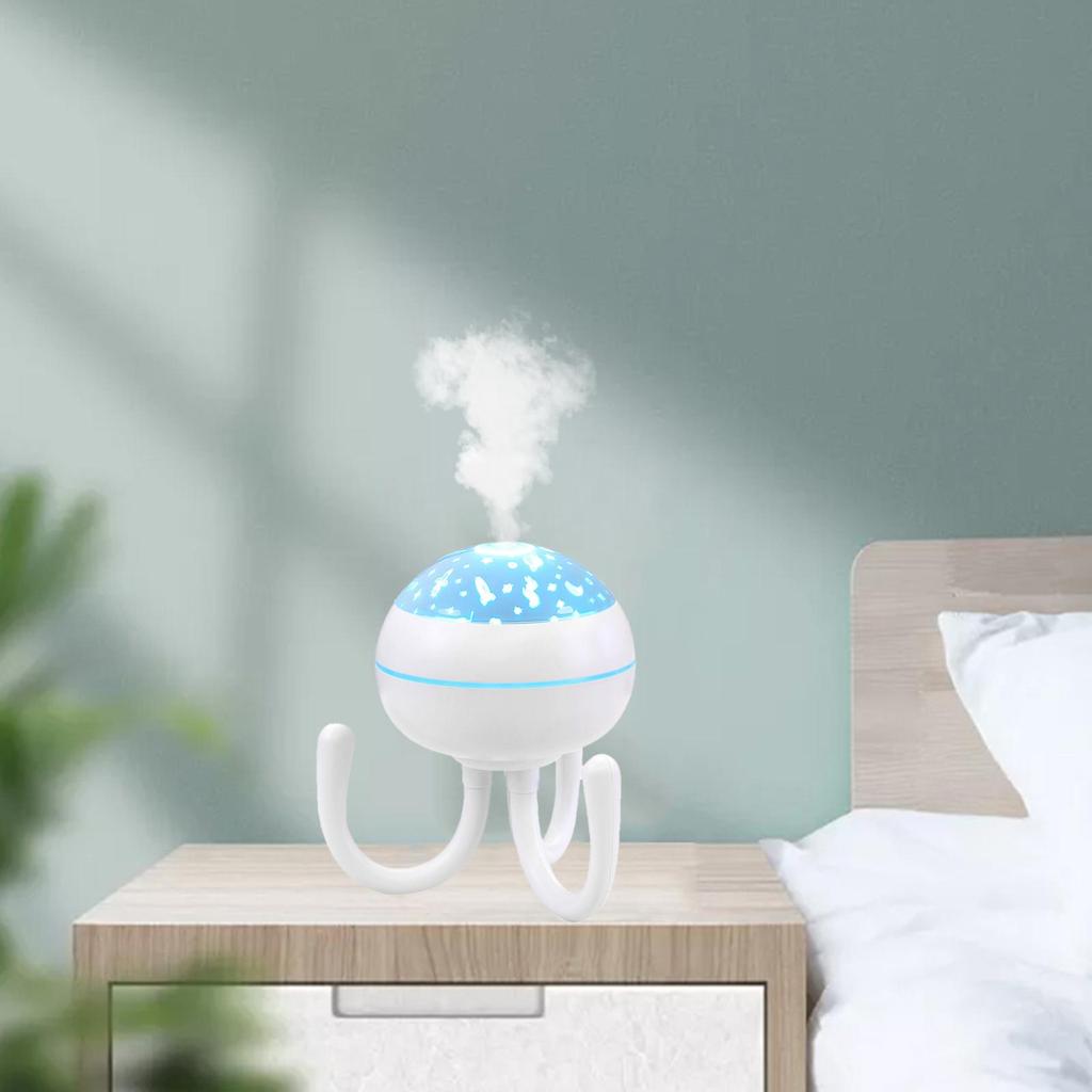 Portable Cool Mist USB Humidifier Air Purifier Ultrasonic Atomizer Waterless Auto Shut-Off for Travel Desk Home Office Baby Room