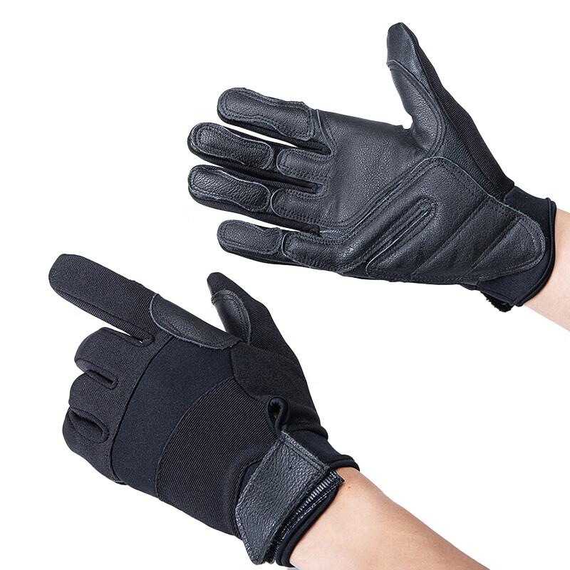 Iron Roar Rappelling & Climbing Leather Gloves