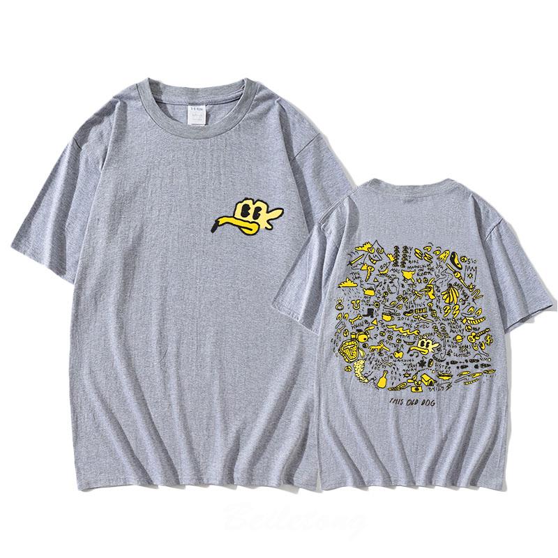 Camiseta Mac DeMarco 2025 Nova Camiseta com Estampa Gráfica Manga Curta Algodão Camiseta Tops Confortáveis