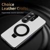 Business Leather Skin Ring Holder Case For Samsung Galaxy S26 Ultra Plus + Luxury Protective Mobile Phone Back Cover Etui