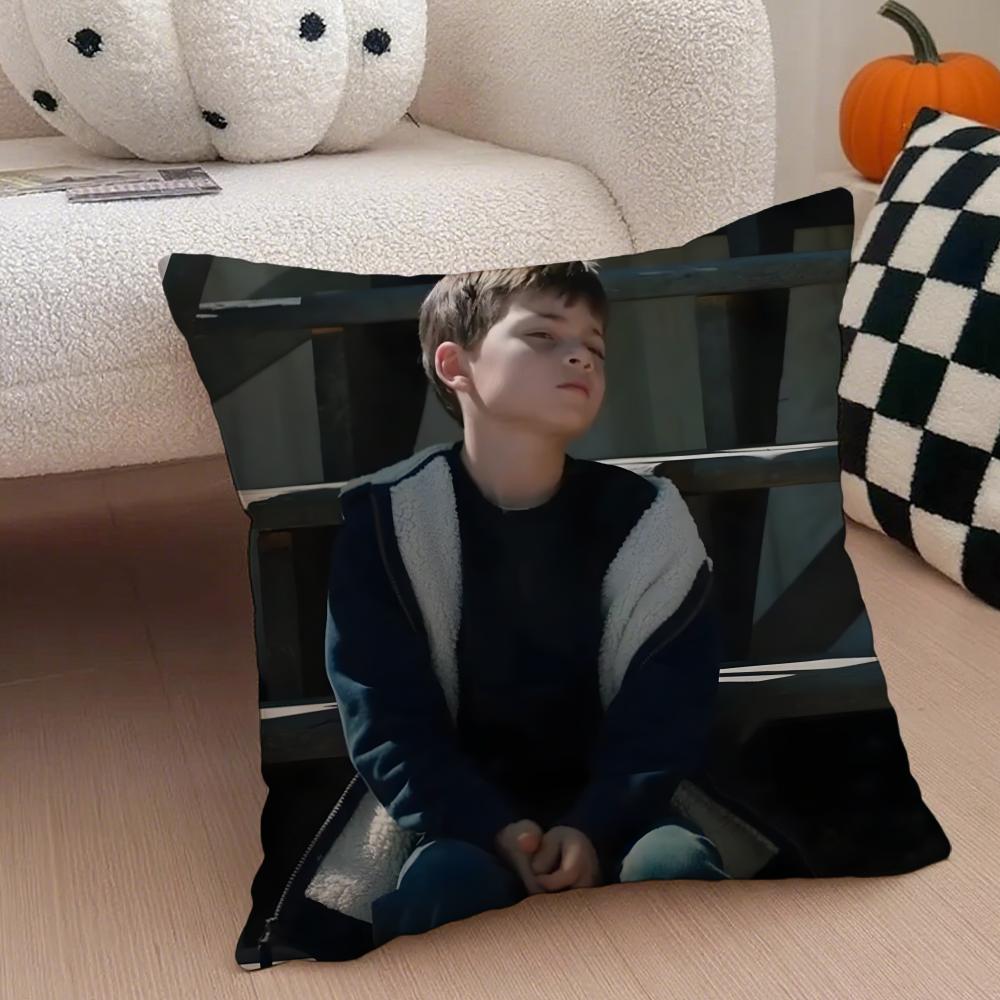TTate Dutton Cushion Cover Throw Pillow Cover Hidden Button Durable Polyester Chair Cushion