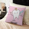 The Dentist Tooth Cute Pillow Cover Design Cushion Cover Decor Holiday Decorati