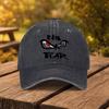 No Fear Print Baseball Cap Unisex Fashion Duckbill Hat Suitable for Outdoor Sports Fitness Travel And Outings MultiColor Opt