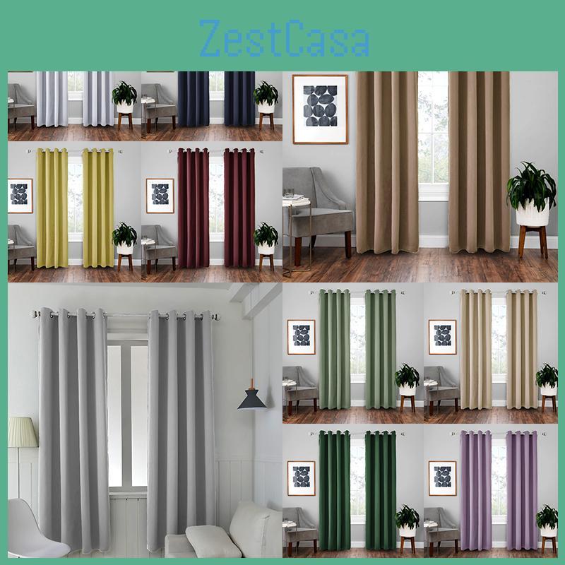 Modern Curtains Blackout For Living Room Curtains Window Lined Panel Curtain