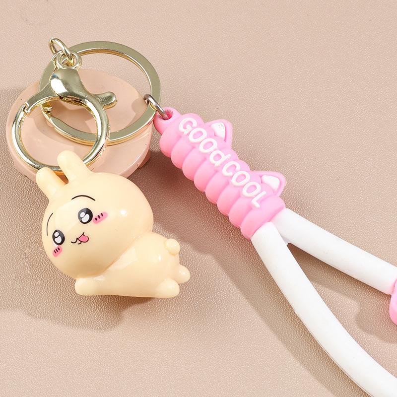 Cartoon Cute Mini Chiikawa Figurines  Miniature Desktop Car Ornament Crafts Diy Decoration Accessories Children Gifts