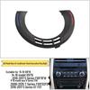 Rear AC Button Panel Trim for BMW 5, 6, 7 Series, 5GT, X5, X6