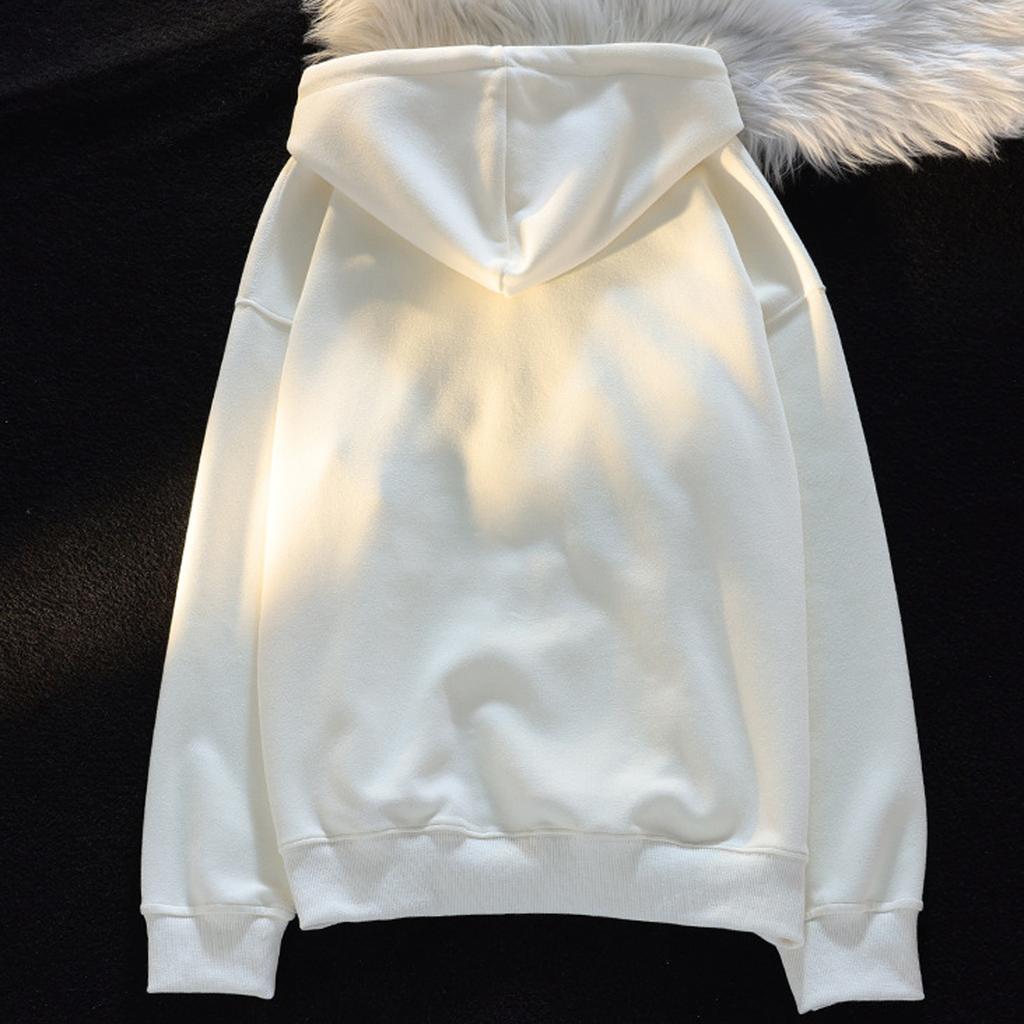 Ladies Fashion Casual Long Sleeve Round Neck Hoodie Pullover Top With  Pockets