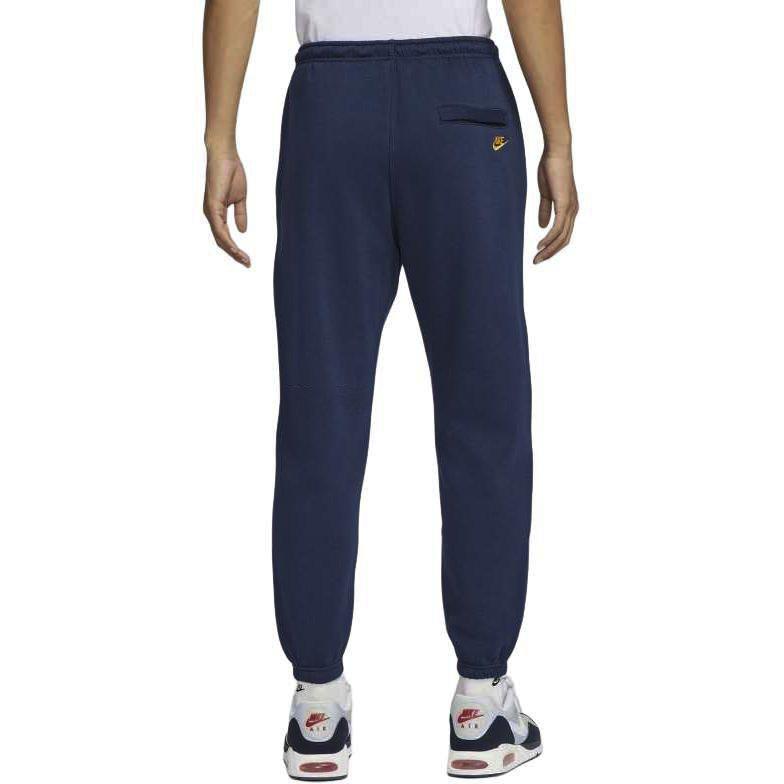 Nike Club BB CF Pant NSW Comfortable Letter Skin-Friendly Knitted Sports Pants Men Pants Blue HJ2187-451