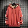 Men's Fall and Winter Large Size Hooded Pullover Warm Padded Thickened Sweater