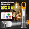 High Powerful LED White Laser FlashlightTorch Multi-function USB Rechargeable Flash Light 18650 Waterproof Zoomable COB Lantern