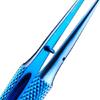 Alloy Tweezers 0.1mm Precision Fingerprint Tweezers Curved for Head