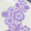 Multi-Color 3D Nail Beads Handmade Embroidered Sequins Embroidery Lace Patch Delicate Mesh Floral Collars DIY Accessories