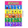 NEW Laminated Preschool Poster for Toddlers and Kids 2 Pieces Full Alphabet Posters Number 1-10 for Nursery Classroom