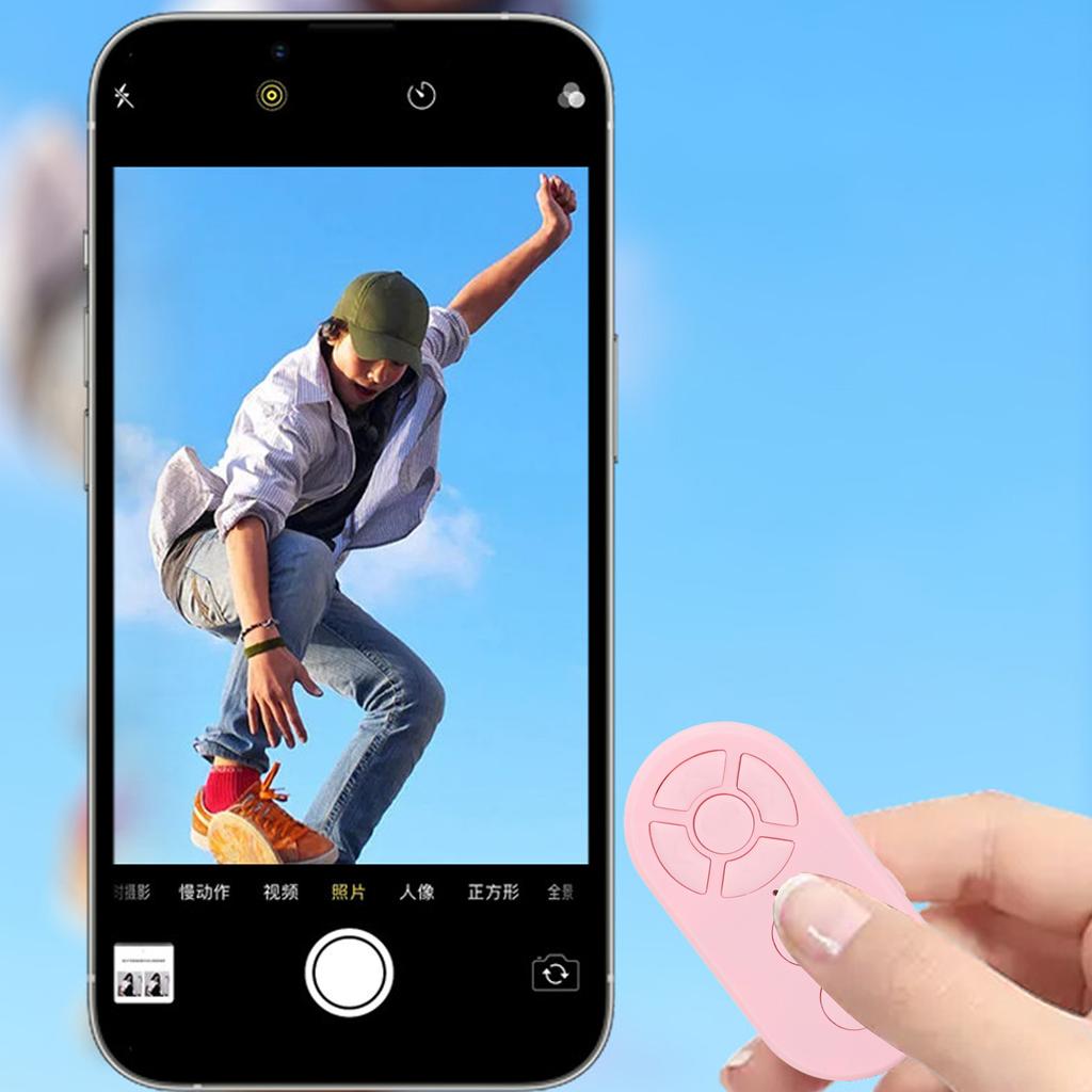 Remote Control Selfie Button Type C Re able   10m Celsius 32.8ft Selfie Button Clicker for Electronic Book Video Recording