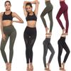 Women Push Up Yoga Leggings With High Waist Support And Hollow Design For Active Fitness