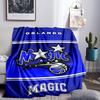 Orlando Basketball Team Blanket Lightweight Flannel Bedding Blanket Perfect for Travel, Camping, Living Rooms, Offices, Sofas, Fan Christmas Gift