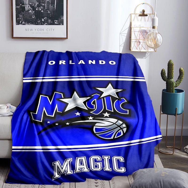 Orlando Basketball Team Blanket Lightweight Flannel Bedding Blanket Perfect for Travel, Camping, Living Rooms, Offices, Sofas, Fan Christmas Gift