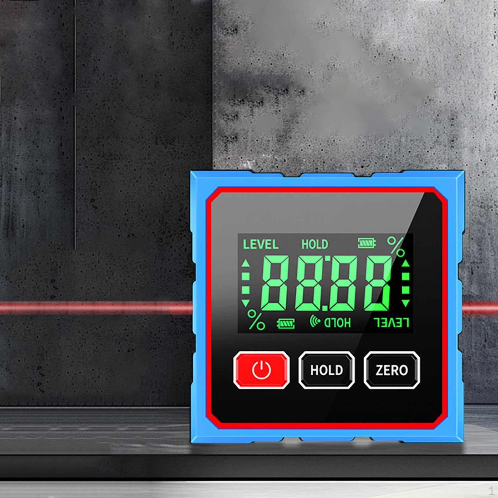 

Цифровой угломер Легкий Портативный 4-сторонний Магнитный для Плотников Дома
