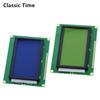 128*64 DOTS Yellow Green LCD Module 5V Blue Screen 12864 LCD with Backlight ST7920 Parallel Port LCD12864