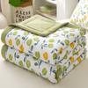 Print Spring Summer Quilt Queen Mechanical Wash Comfortable Comforter Single Double Blanket Quilts for Children Adults