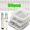 50pcs Metal Crimp Connectors Waterproof Green Ring Connector Terminals 14-22 AWG for Car Motorcycle Electrical Wiring