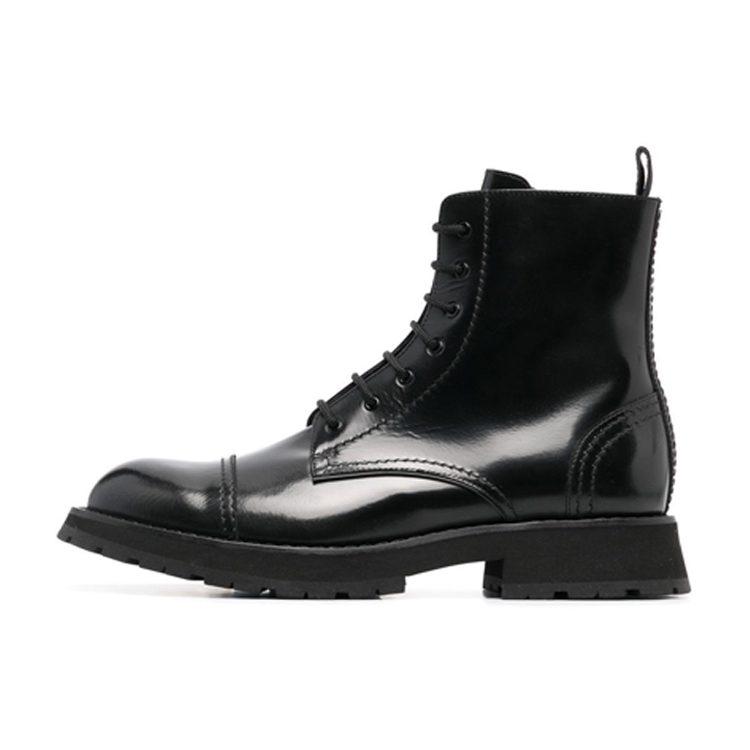 Alexander McQueen Lace Up Ankle Boots 708172WIC611000