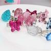 Šperky Butterfly Pretend Girls 24/36 ks drahokamu Play