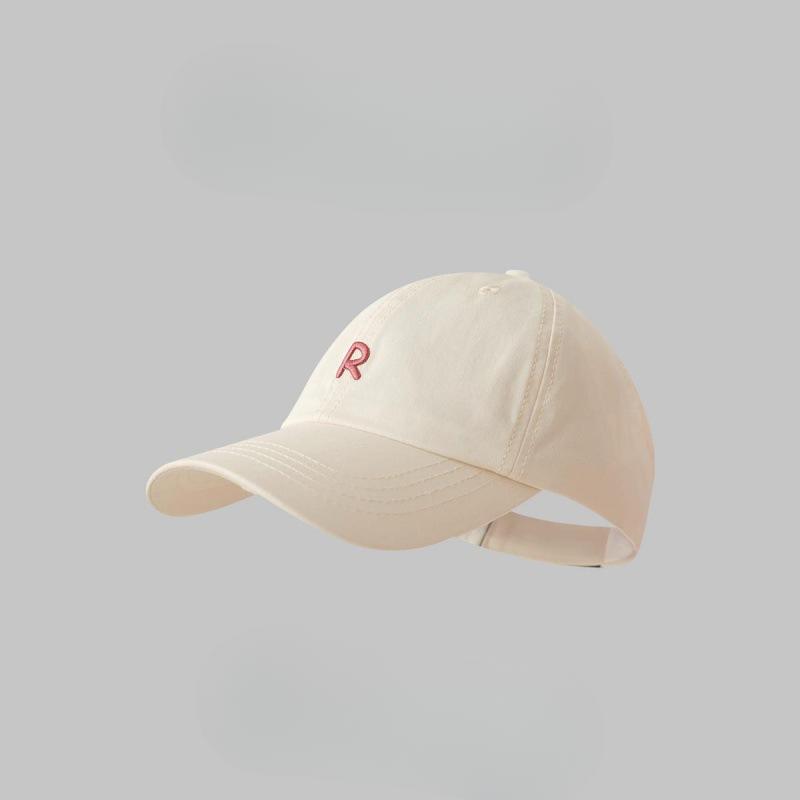 Girls Can Tie A Ponytail Baseball Cap Outdoor Sports Empty Top Hat Summer Thin Breathable Soft Top Cap Cap