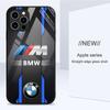 BBIO8 1pcs Sports Car BMW M Logo Phone Case for iPhone 16 Pro 11 12 Mini 13 14 Pro 15 Pro Max 7 8 Plus XR XS MAX Black Soft Edge Cover